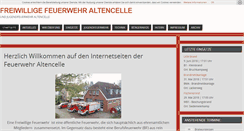 Desktop Screenshot of feuerwehr-altencelle.de